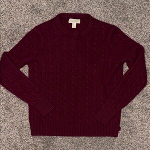 Cashmere Cable Knit Sweater